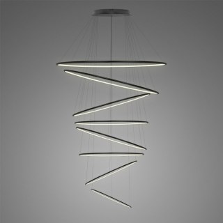 Lampa wisząca Ledowe okręgi No.8 Φ230 in 3k czarna Altavola Design ALTAVOLA DESIGN