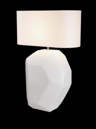 Lampa stojąca White Glossy Valditaro
