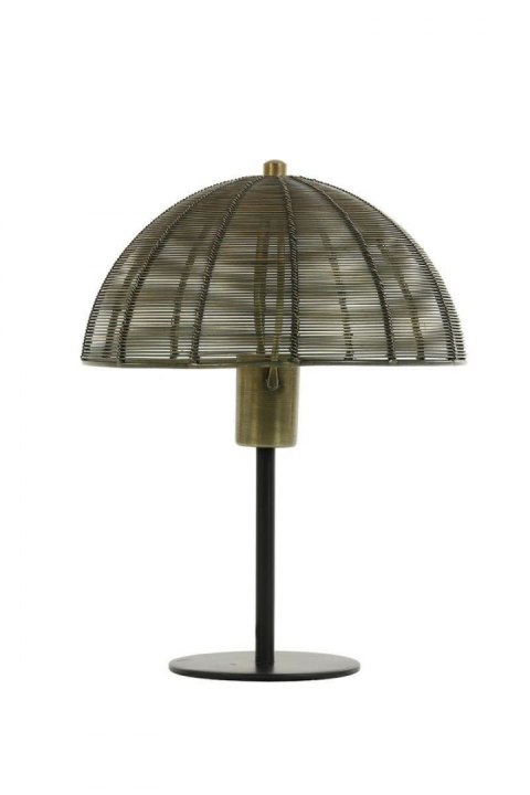 Lampa stołowa KLOBU złota mat 25x33 Light&Living