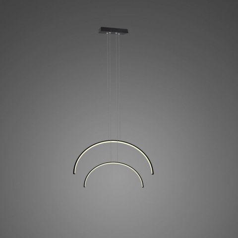 Lampa Ledowa Infinity No.1 100 cm in 3k czarna ALTAVOLA DESIGN