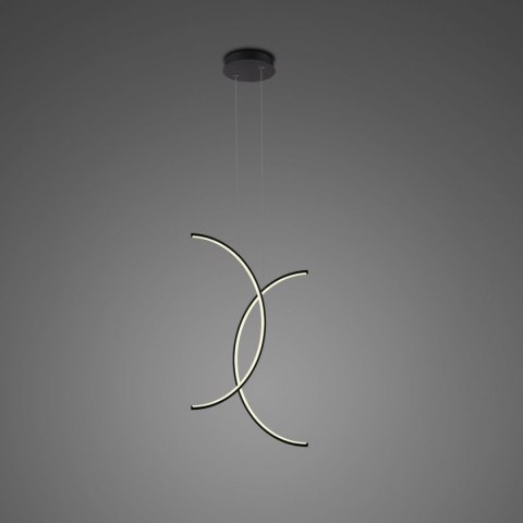 Lampa Ledowa Infinity No. 2 80 cm in 3k czarna Altavola Design ALTAVOLA DESIGN