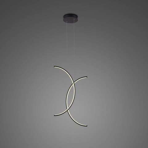 Lampa Ledowa Infinity No. 2 80 cm in 4k czarna Altavola Design ALTAVOLA DESIGN