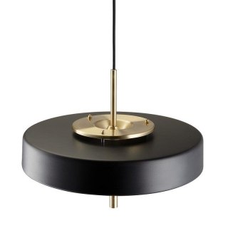Lampa wisząca ARTDECO czarno - złota 35 cm Wyprzedaż