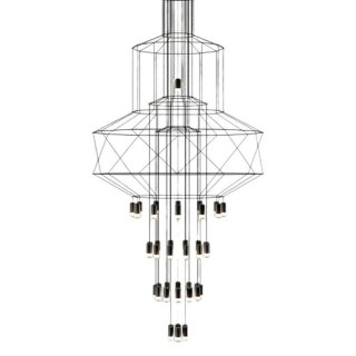 Lampa wisząca LINEA-43 czarna 90 cm Step into Design