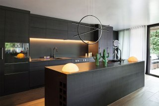 Lampa wisząca LINEA No.3 40cm czarna 3k Altavola Design ALTAVOLA DESIGN