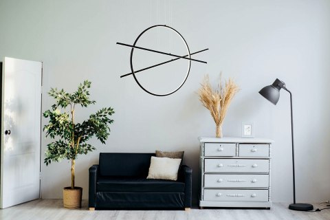 Lampa wisząca LINEA No.3 40cm czarna 3k Altavola Design ALTAVOLA DESIGN