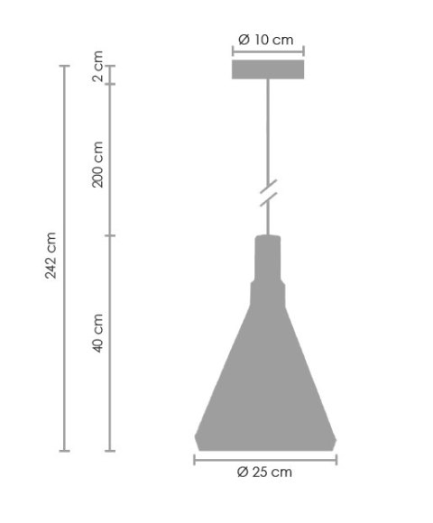 Lampa wisząca NORDIC WOODY biało drewniana 25 cm Step into Design