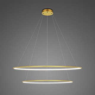 Lampa wisząca Ledowe Okręgi No.2 80cm 3k złota