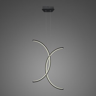 Lampa Ledowa Infinity No. 2 100 cm in 3k czarna Altavola Design ALTAVOLA DESIGN