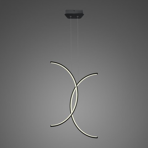 Lampa Ledowa Infinity No. 2 100 cm in 3k czarna Altavola Design ALTAVOLA DESIGN