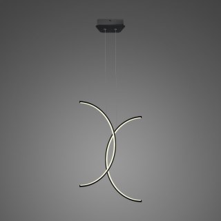 Lampa Ledowa Infinity No. 2 60 cm in 3k czarna Altavola Design ALTAVOLA DESIGN