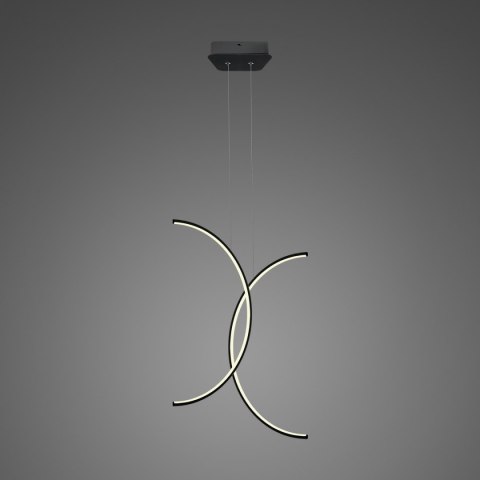 Lampa Ledowa Infinity No. 2 60 cm in 3k czarna Altavola Design ALTAVOLA DESIGN
