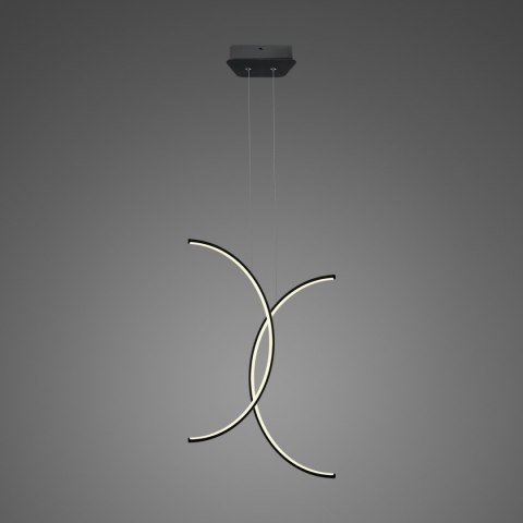 Lampa Ledowa Infinity No. 2 60 cm in 4k czarna Altavola Design ALTAVOLA DESIGN