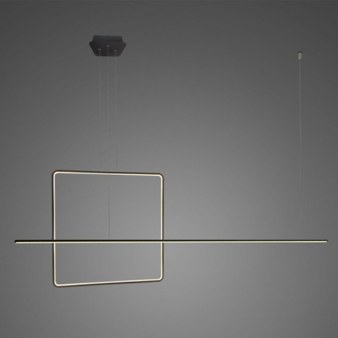 Lampa wisząca LINEA No.2 A 80 cm czarna 3k Altavola Design ALTAVOLA DESIGN