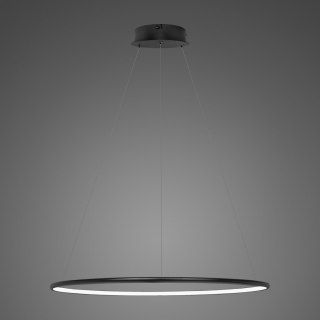 Lampa wisząca Ledowe Okręgi No.1 Φ60 cm in 3k 32W czarna Altavola Design ALTAVOLA DESIGN