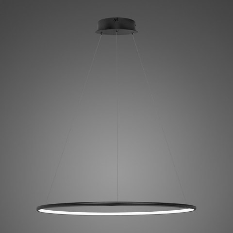 Lampa wisząca Ledowe Okręgi No.1 Φ60 cm in 3k 32W czarna Altavola Design ALTAVOLA DESIGN