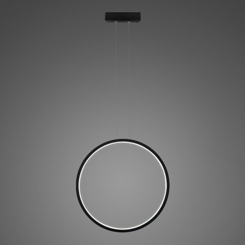 Lampa wisząca Ledowe okręgi No.1 X Φ60cm in 3k 32W czarny Altavola Design ALTAVOLA DESIGN