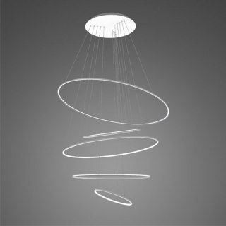 Lampa wisząca Ledowe okręgi No.5 Φ150 cm 4k biała ściemnialna Altavola Design ALTAVOLA DESIGN