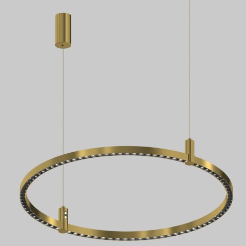 Ledowa lampa wisząca Diamante No.2 CO1 100 cm złota Altavola Design ALTAVOLA DESIGN