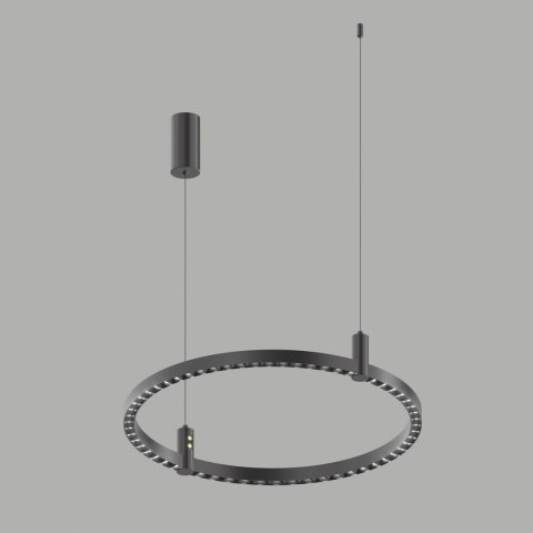 Ledowa lampa wisząca Diamante No.2 CO1 60 cm czarna Altavola Design ALTAVOLA DESIGN