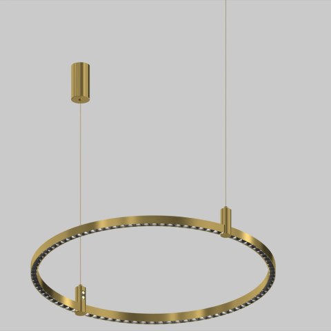Ledowa lampa wisząca Diamante No.2 CO1 80 cm złota Altavola Design ALTAVOLA DESIGN