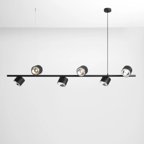 Lampa wisząca BOT 6 BLACK