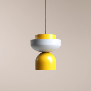 Modułowa lampa wisząca ULIA Grey/Mustard/Mustard (dark)