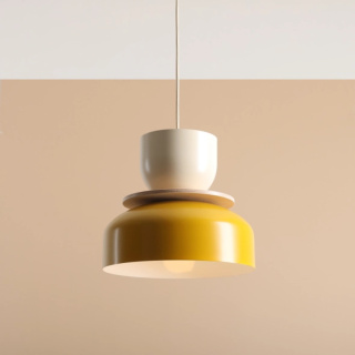 Modułowa lampa wisząca UTO Mustard/Cream