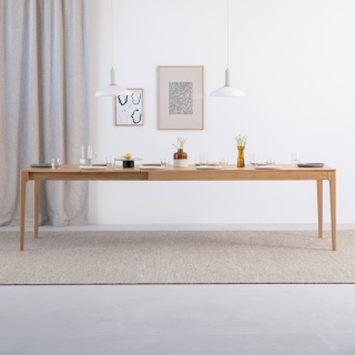 HYGG Stół Rozkładany Drewno Dębowe