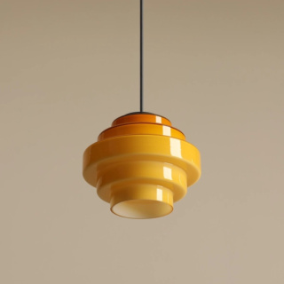 Lampa sufitowa w stylu retro FILO CEILING HONEY L (⌀14)