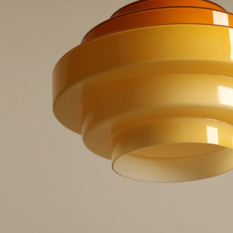 Lampa sufitowa w stylu retro FILO CEILING HONEY L (⌀28)