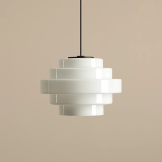 Lampa sufitowa w stylu retro FILO CEILING MILKY L (⌀22)