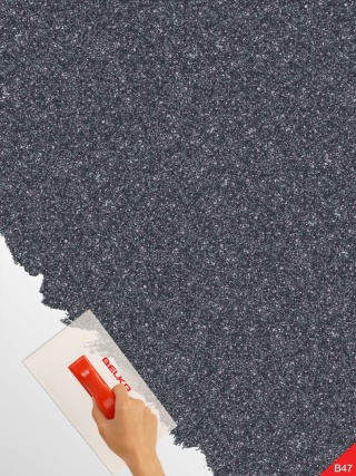 Belka B47 - Tapeta Czarna, Nowoczesna Aranżacja Ścian - 1kg