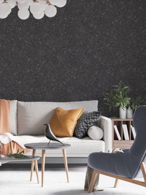 Belka B48 - Tapeta Czarny Złoty, Nowoczesna Aranżacja Ścian