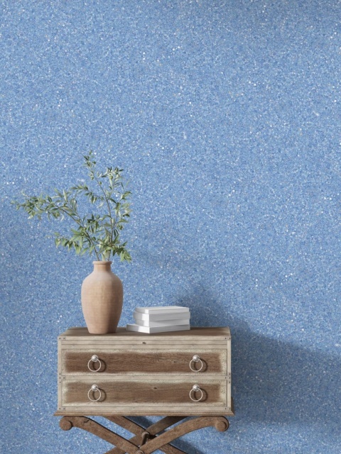 Belka B55 - Tapeta Jasnoniebieska z Brokatem, Nowoczesna Aranżacja Ścian, opak. 5kg