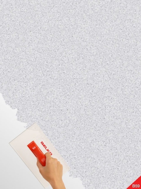 Belka B59 - Tapeta Jasnoszara, Nowoczesna Aranżacja Ścian, opak. 3 kg