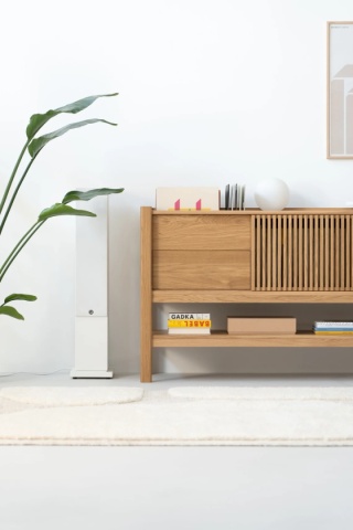 JAMM - szafka pod gramofon i płyty winylowe z litego drewna dębowego