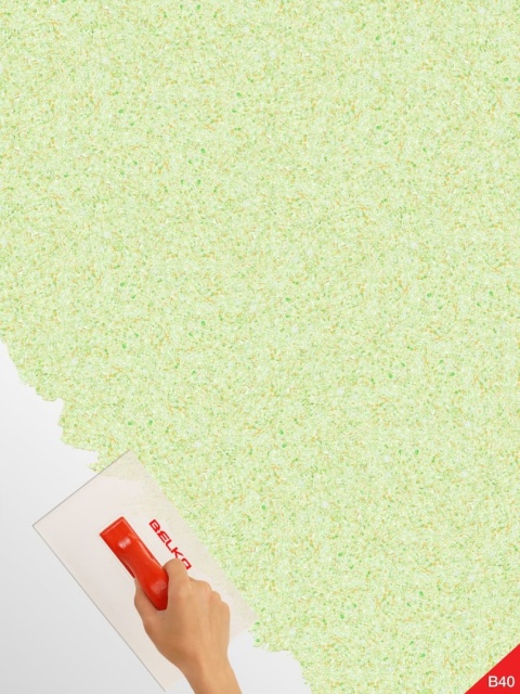 Belka B40 - Tapeta Żółto-Zielona, Nowoczesna Aranżacja Ścian 3kg