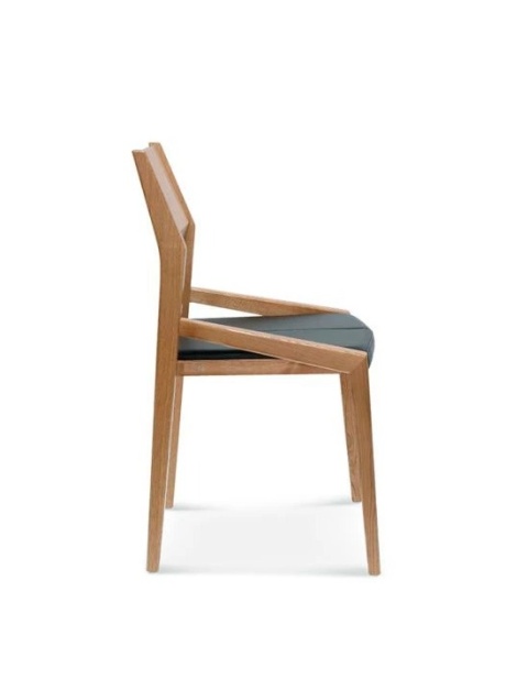 Krzesło ARCOS z drewna bukowego lub dębowego