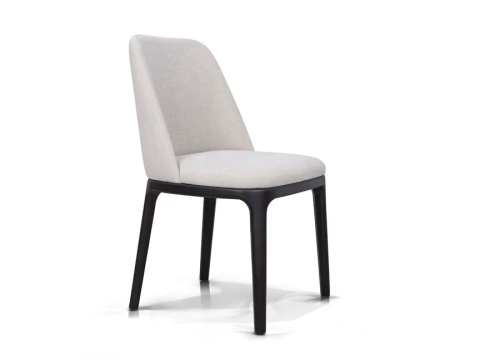 Krzesło LOFT drewniane tapicerowane