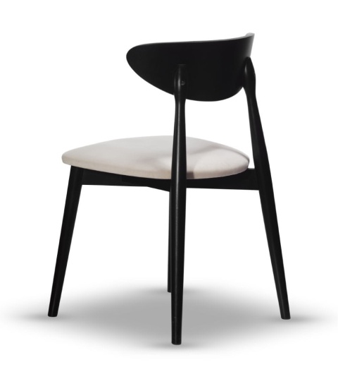 Krzesło VESTA z drewna bukowego tapicerowane