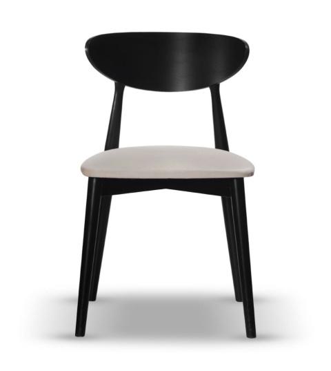 Krzesło VESTA z drewna bukowego tapicerowane