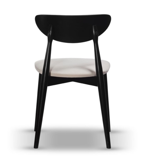 Krzesło VESTA z drewna bukowego tapicerowane