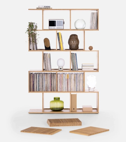 MOLL DUO Regał Drewno Dębowe