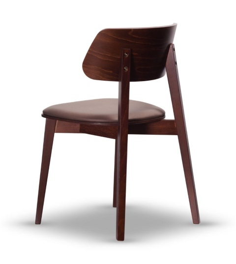 Krzesło DARO-2 z drewna bukowego tapicerowane