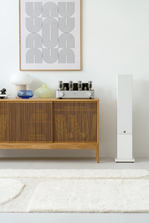 TONN 150 Szafka pod Gramofon i Płyty Winylowe Drewno Dębowe