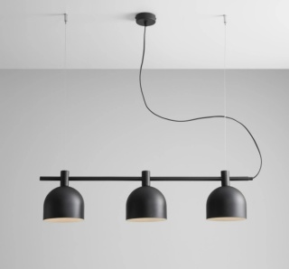 Lampa wisząca BERYL 3 BLACK