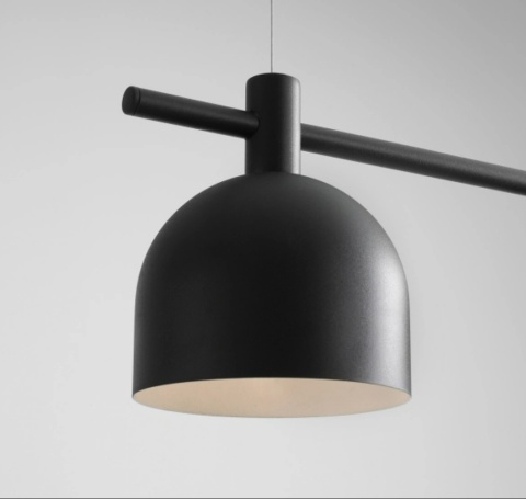 Beryl 3 Black lampa wisząca