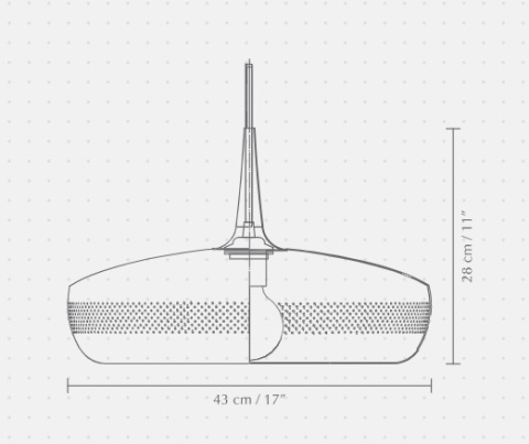 Clava Dine lampa wisząca