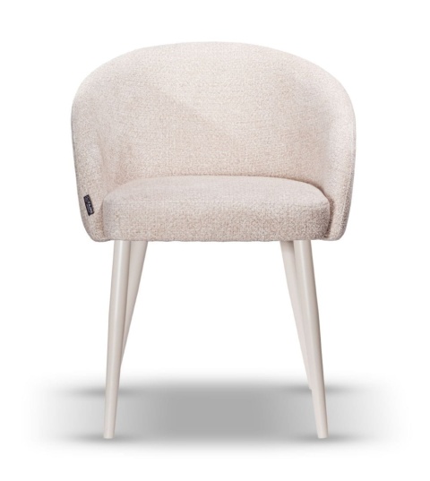 Krzesło FLOW metalowe tapicerowane